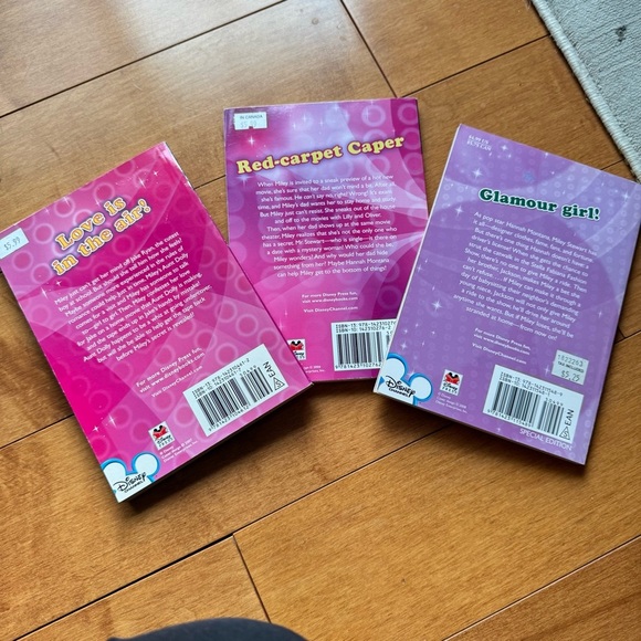 Disney Hannah Montana Books - Pink, Purple, Blue - Picture 2 of 8
